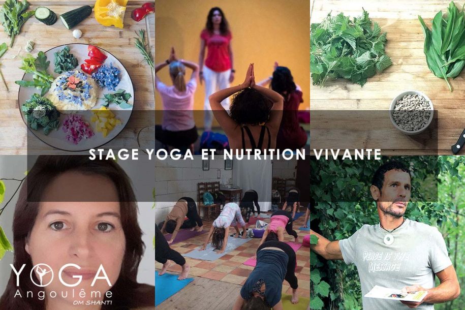 Stage Yoga et nutrition vivante du Samedi 9 au Dimanche 10 Avril 2022
